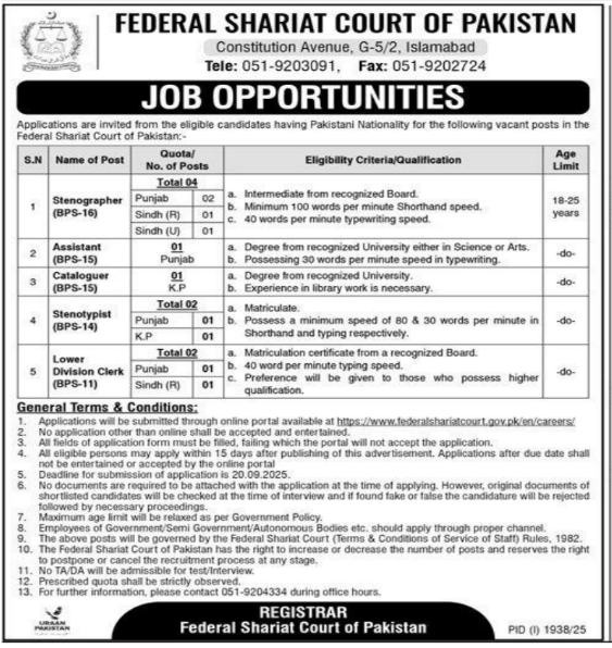 federal court jobs
