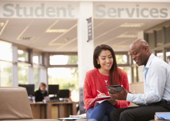 Student Services on campus